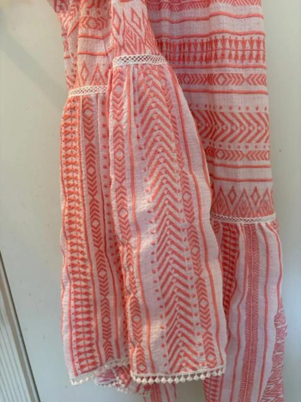 Ramy Brook Embroidered Swim Cover-up Maxi Dress XS